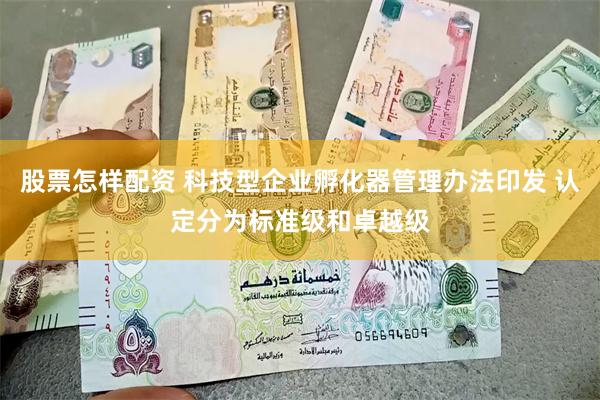 股票怎样配资 科技型企业孵化器管理办法印发 认定分为标准级和卓越级