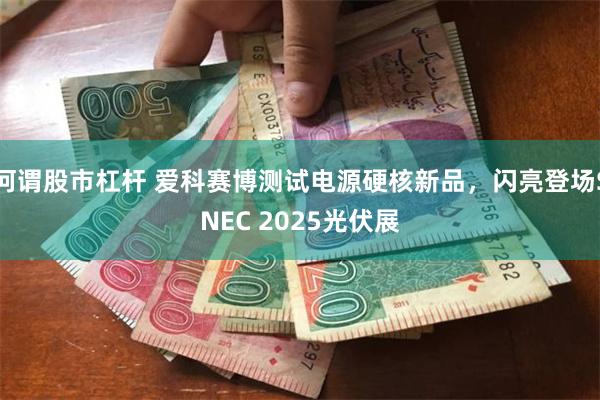 何谓股市杠杆 爱科赛博测试电源硬核新品，闪亮登场SNEC 2025光伏展